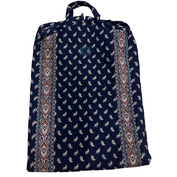 Vera Bradley Storage & Organization Vintage Vera Bradley Garment Bag Retired Navy Paisley